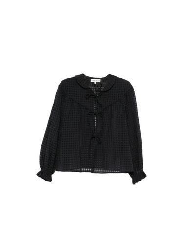 [해외직구] 26FW 스티네 고야 블라우스 SGT223 2069 CHEOR BLACK