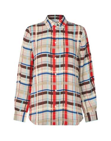 [해외직구] 26FW 스티네 고야 셔츠 SGAW26T3022263SCARLET GRID Multicolor