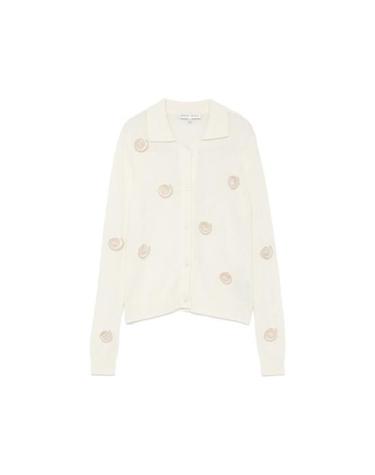 [해외직구] 26FW 스티네 고야 가디건 SGK089 2530 CREAM WHITE