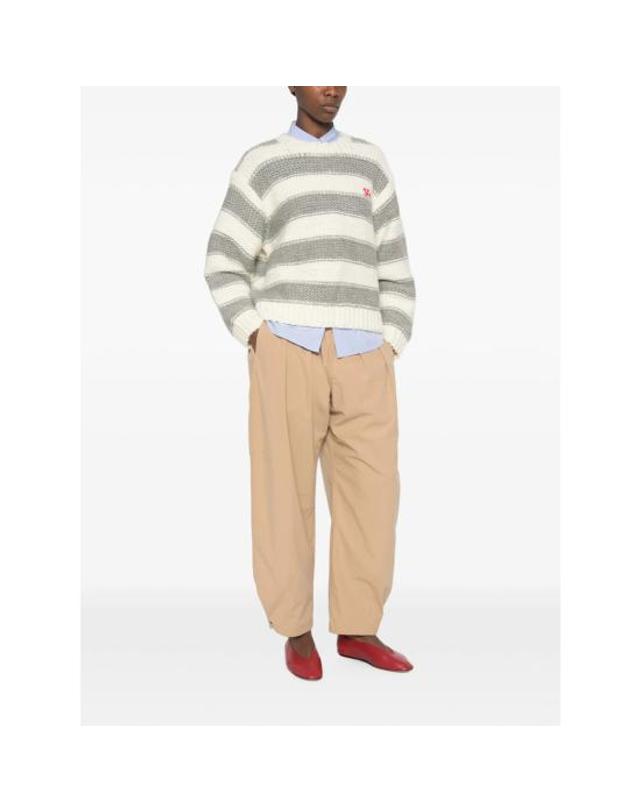 스티네고야 [해외직구] 26FW 스티네 고야 스웨터 SGK072 2497S GREY WHITE GREY 착용컷