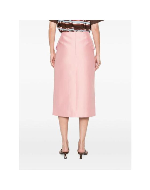 스티네고야 [해외직구] 26FW 스티네 고야 미디 스커트 SGSK046 2562 HAPIN PINK 착용컷