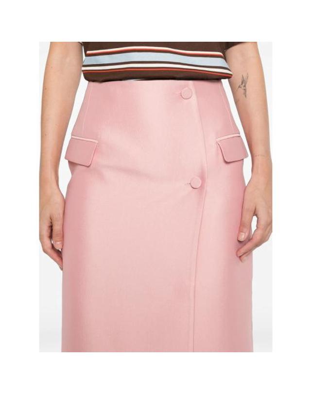 스티네고야 [해외직구] 26FW 스티네 고야 미디 스커트 SGSK046 2562 HAPIN PINK 착용컷