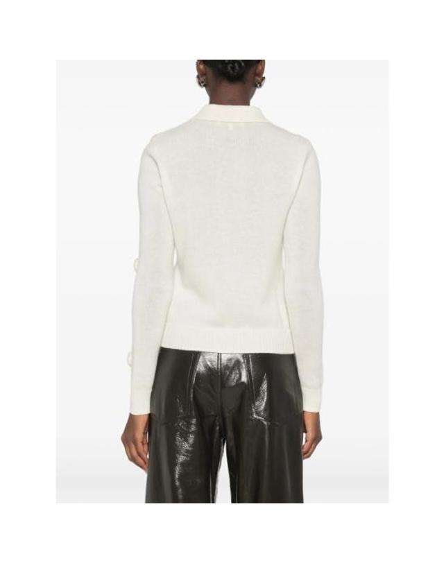 스티네고야 [해외직구] 26FW 스티네 고야 가디건 SGK089 2530 CREAM WHITE 착용컷