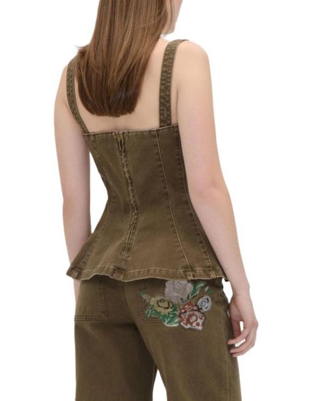 스티네고야 [해외직구] 26FW 스티네 고야 탑 SGAW26T1682453EPHEMERALBLOOM Beige 착용컷