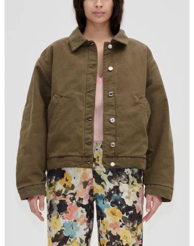 스티네고야 [해외직구] 26FW 스티네 고야 자켓 SGAW26O0292453EPHEMERALBLOOM Beige 착용컷