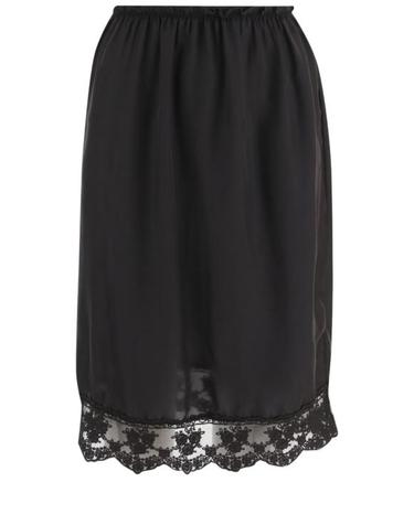 [해외직구] 26FW 더 가먼트 미디 스커트 22459050 Black