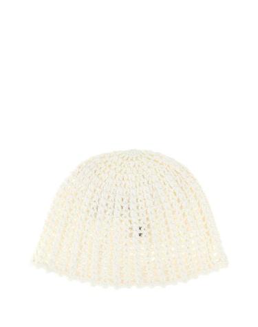 [해외직구] 26FW 더 가먼트 모자 22574 001 White