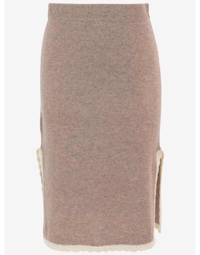 더가먼츠 [해외직구] 26FW 더 가먼트 스커트 22507 BEIGE 착용컷