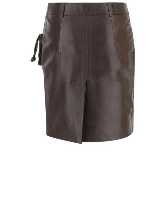 더가먼츠 [해외직구] 26FW 더 가먼트 스커트 22705512 Brown 착용컷