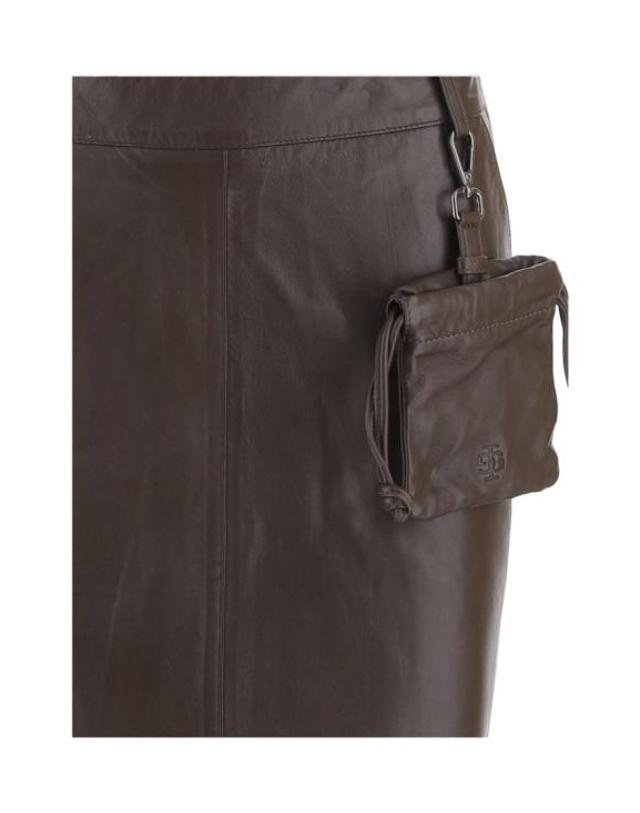 더가먼츠 [해외직구] 26FW 더 가먼트 스커트 22705512 Brown 착용컷