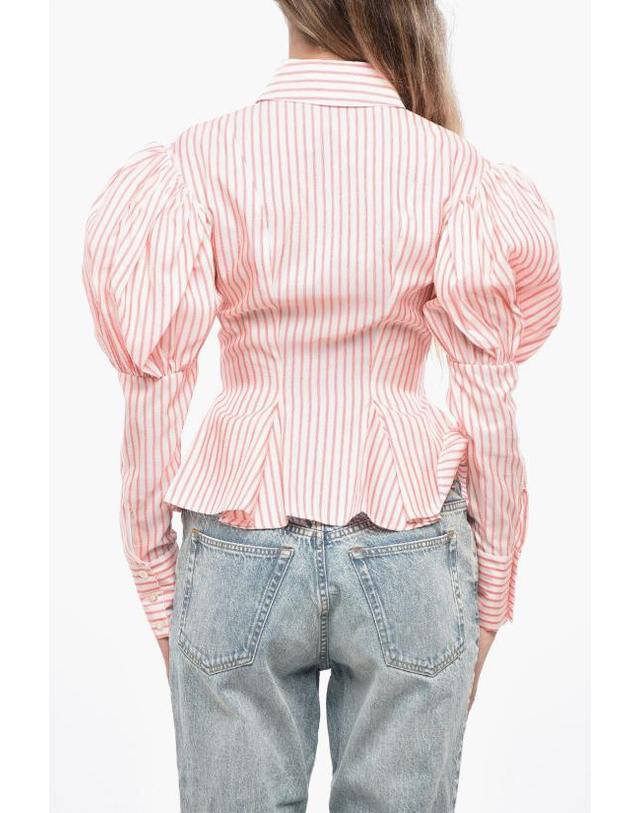 빅터 앤 롤프 [해외직구] 빅터앤롤프 블라우스 TS032 62 14123 Bianco Rosa 착용컷