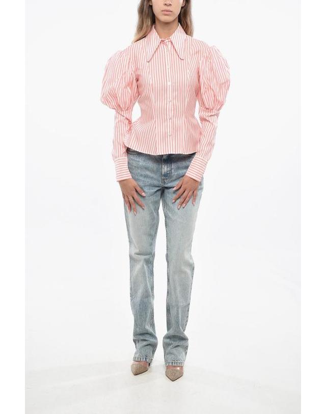 빅터 앤 롤프 [해외직구] 빅터앤롤프 블라우스 TS032 62 14123 Bianco Rosa 착용컷