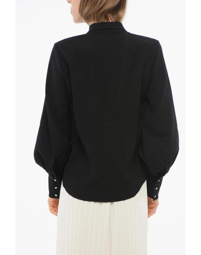 빅터 앤 롤프 [해외직구] 빅터앤롤프 블라우스 TS031 22 99123 Black 착용컷
