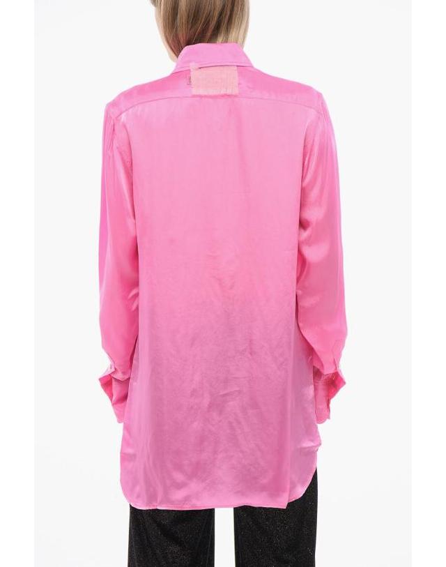 빅터 앤 롤프 [해외직구] 빅터앤롤프 블라우스 TS021 23 14322 Pink 착용컷