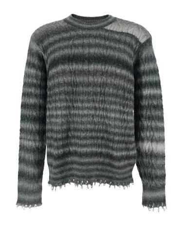 [해외직구] 25FW 원 헌드레드 스웨터 393111109EIFFELTOWERCOMB Grey