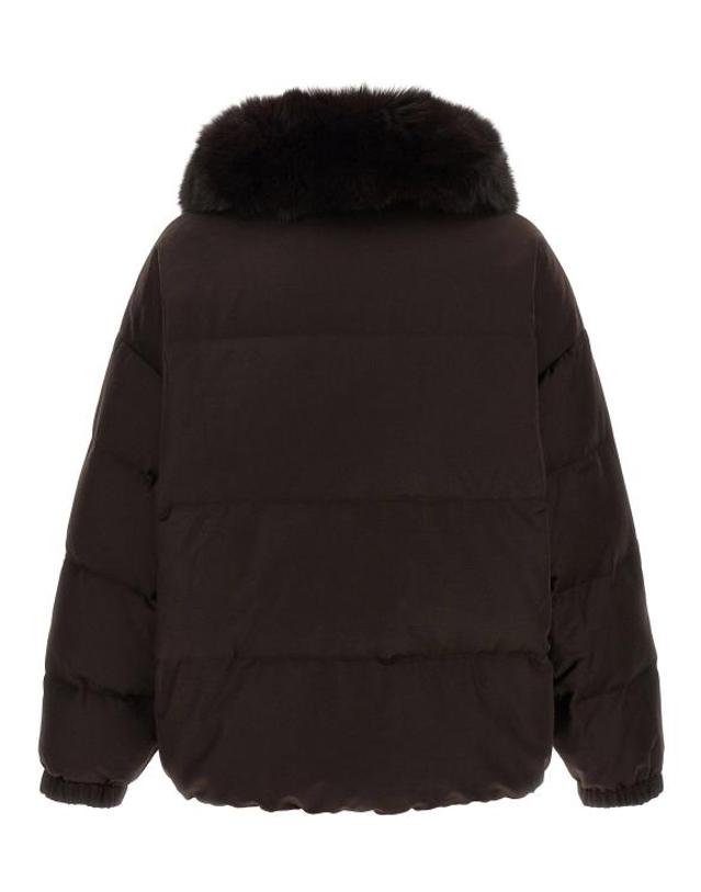 이브 살로몬 [해외직구] 이브살로몬 패딩 LD27W25WYV09066WO2WA2300 BLACK 착용컷
