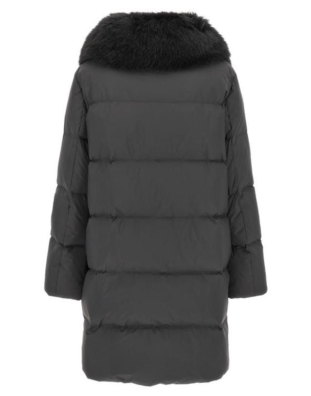 이브 살로몬 [해외직구] 26FW 이브살로몬 트렌치 코트 27W27WFM01790U06WA9156 Black 착용컷