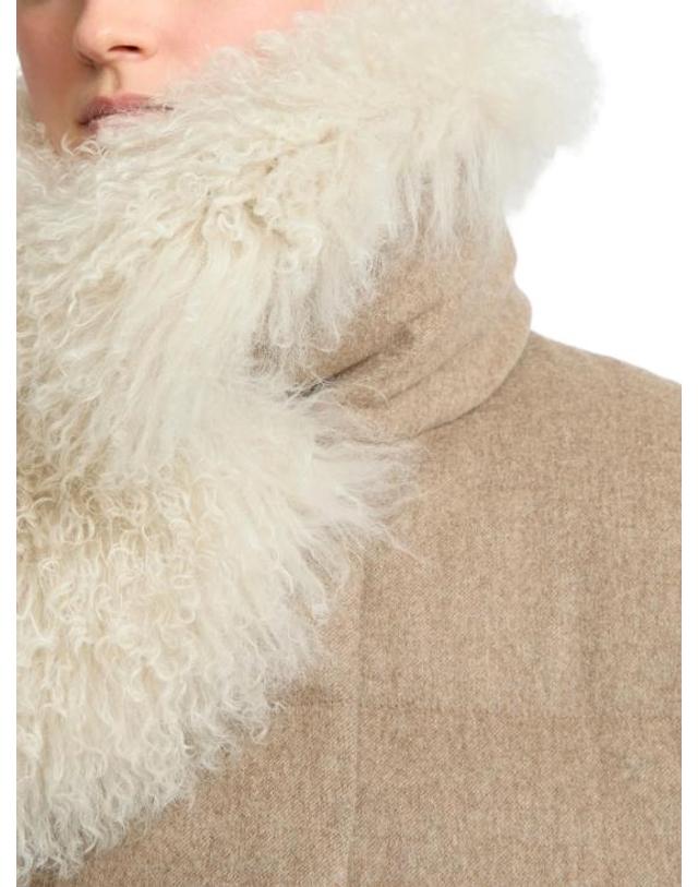 이브 살로몬 [해외직구] 26FW 이브살로몬 자켓 27WFV01169U09W A2303 NUDE NEUTRALS 착용컷
