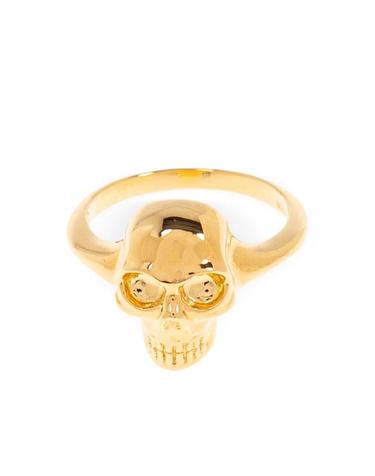 [해외직구] 25SS 알렉산더 맥퀸 반지 813103 J161G0935 GOLD
