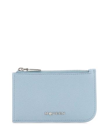 [해외직구] 25SS 알렉산더 맥퀸 남성지갑 8135461VDCC 4900 Light Blue