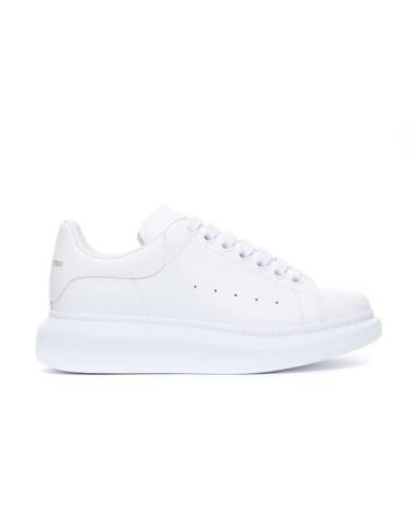 [해외직구] 26SS 알렉산더 맥퀸 화이트 레더 오버솔 553770 WHGP09000 White