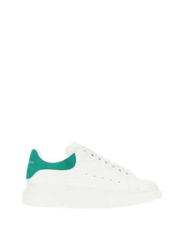 [해외직구] 26FW 알렉산더 맥퀸 오버사이즈드 스니커즈 553770WIAJV 9399 WHITE PEACOCK