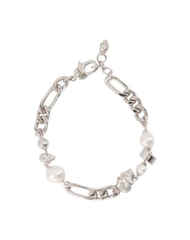 [해외직구] 26FW 알렉산더 맥퀸 브레이슬릿 836792J16PA1906 SILVER