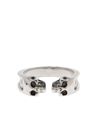 [해외직구] 26SS 알렉산더 맥퀸 반지 855354J160Y0446 SILVER TONE