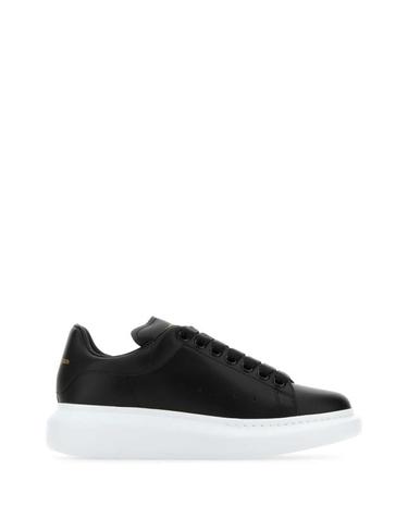 [해외직구] 26FW 알렉산더 맥퀸 오버사이즈드 스니커즈 553770WHGP0 1000 BLACK