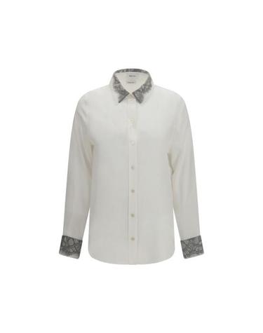 [해외직구] 26FW 알렉산더 맥퀸 셔츠 ALA004VPQBADT9007BB WHITE