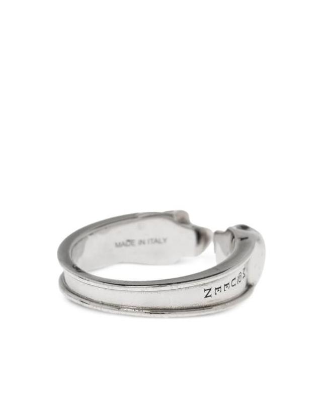 알렉산더맥퀸 [해외직구] 26SS 알렉산더 맥퀸 반지 855354J160Y0446 SILVER TONE 착용컷