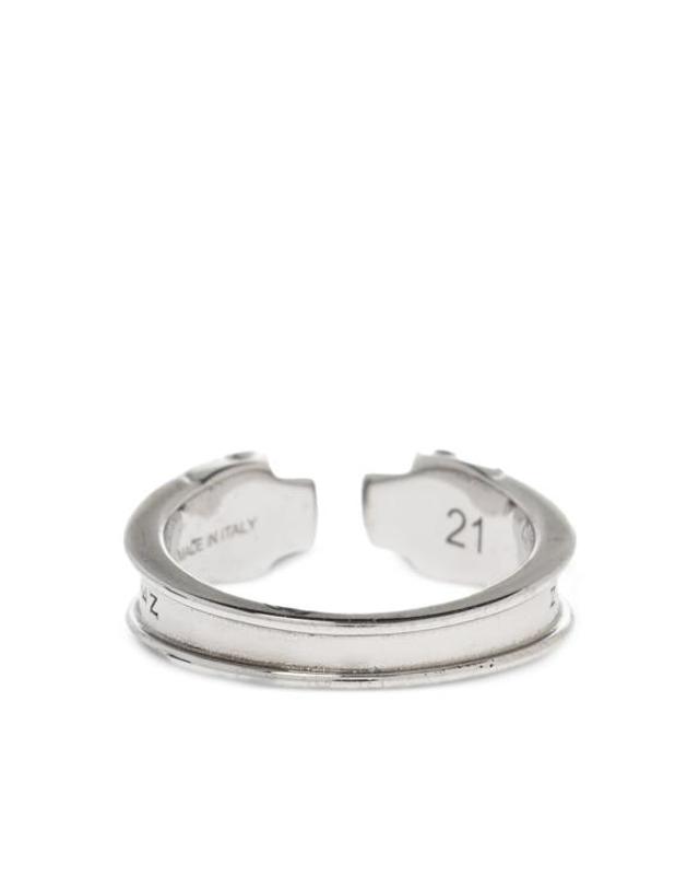 알렉산더맥퀸 [해외직구] 26SS 알렉산더 맥퀸 반지 855354J160Y0446 SILVER TONE 착용컷