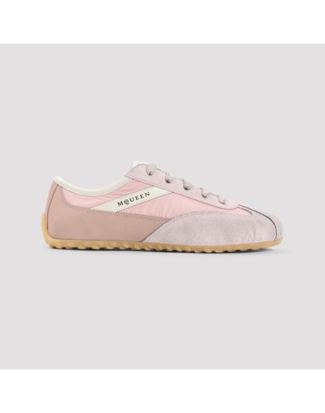 알렉산더맥퀸 [해외직구] 26FW 알렉산더 맥퀸 스니커즈 868495WIAK12233 PINK 착용컷