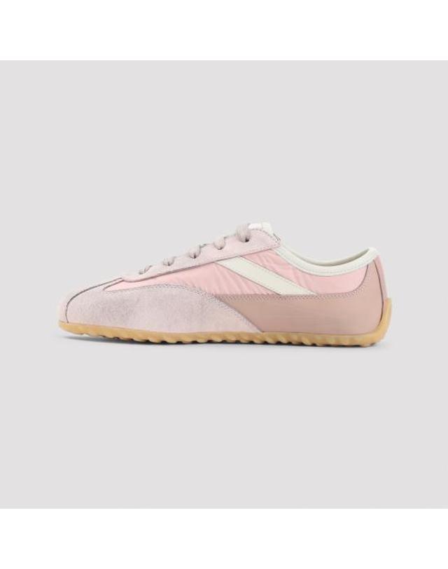 알렉산더맥퀸 [해외직구] 26FW 알렉산더 맥퀸 스니커즈 868495WIAK12233 PINK 착용컷
