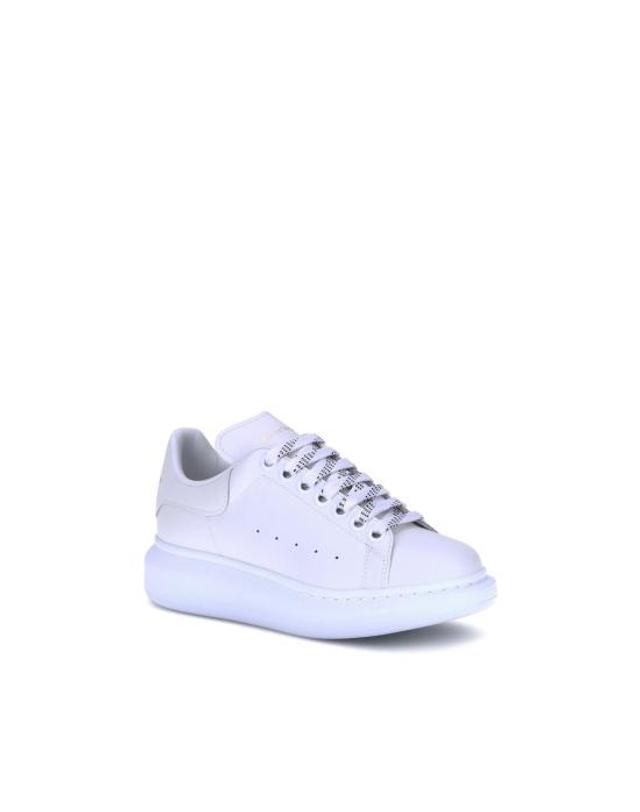 알렉산더맥퀸 [해외직구] 26FW 알렉산더 맥퀸 스니커즈 AL553770WIAIG9007BB WHITE 착용컷