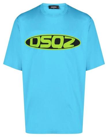 [해외직구] 23SS 디스퀘어드2 반팔 티셔츠 S71GD1269S22427516 HAWAIIAN OCEAN