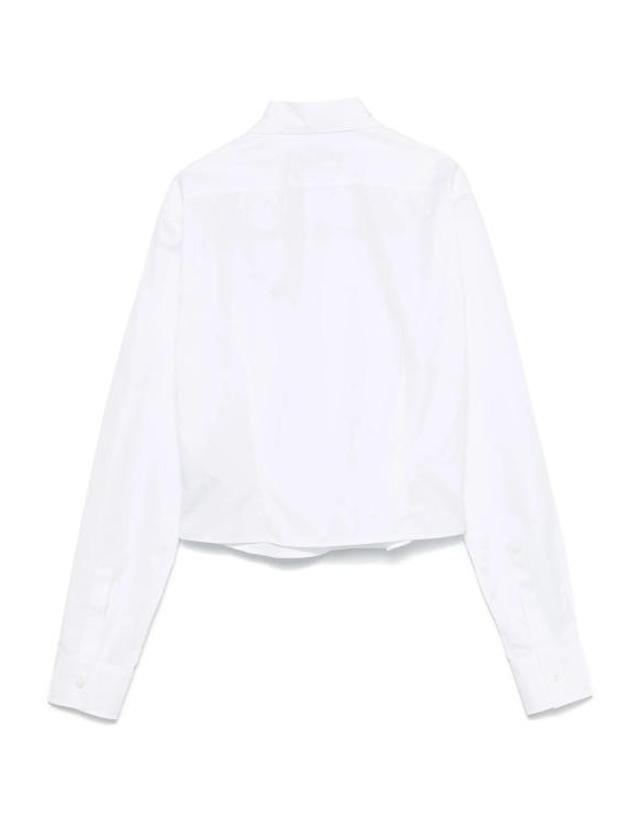 디스퀘어드2 [해외직구] 25SS 디스퀘어드2 셔츠 S75DL0900S36275 100 WHITE 착용컷