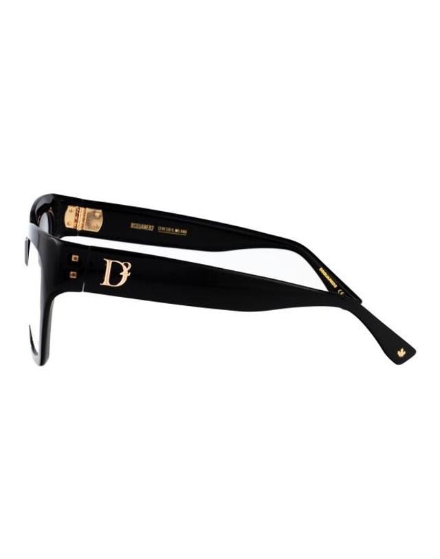 디스퀘어드2 [해외직구] 25FW 디스퀘어드2 안경 D2 0151 G 807 black 착용컷