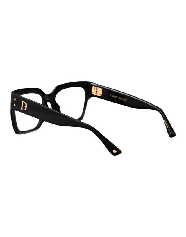 디스퀘어드2 [해외직구] 25FW 디스퀘어드2 안경 D2 0151 G 807 black 착용컷