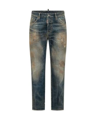 [해외직구] 26FW 디스퀘어드2 데님 팬츠 S74LB1997D30011 470 NAVY BLUE