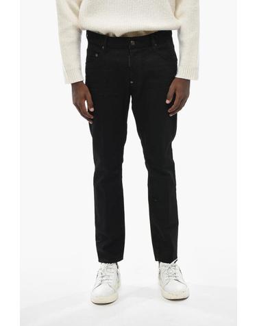 [해외직구] 디스퀘어드2 블랙 불 스케이터 스키니 진 S74LB1427S30564900 Black