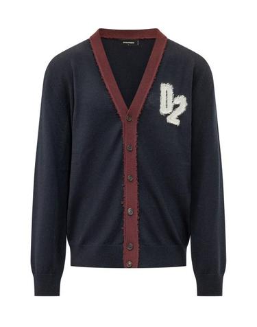 [해외직구] 26FW 디스퀘어드2 가디건 S74HA1642D13235 961 NAVY BLUE