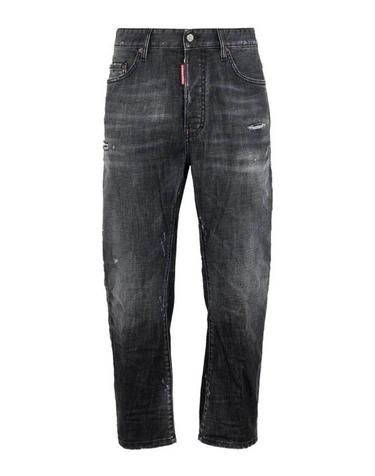 [해외직구] 26FW 디스퀘어드2 스트레이트 팬츠 S74LB1984S30357900 BLACK