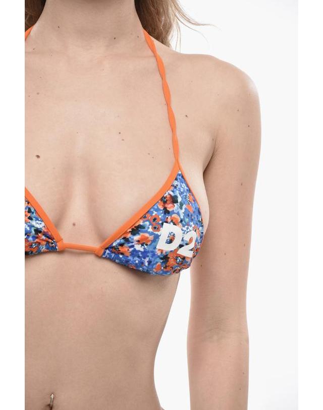 디스퀘어드2 [해외직구] 디스퀘어드2 비키니 수영복 D6BX63500ISA01118 Arancio Blu 착용컷