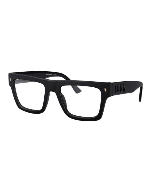 디스퀘어드2 [해외직구] 25SS 디스퀘어드2 안경 ICON 0023 003 MATTE BLACK 착용컷