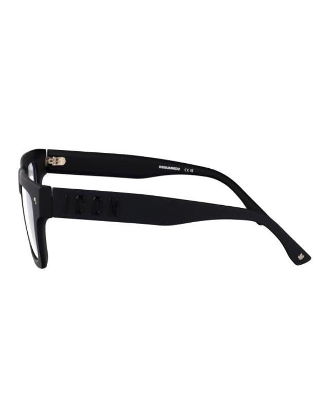 디스퀘어드2 [해외직구] 25SS 디스퀘어드2 안경 ICON 0023 003 MATTE BLACK 착용컷