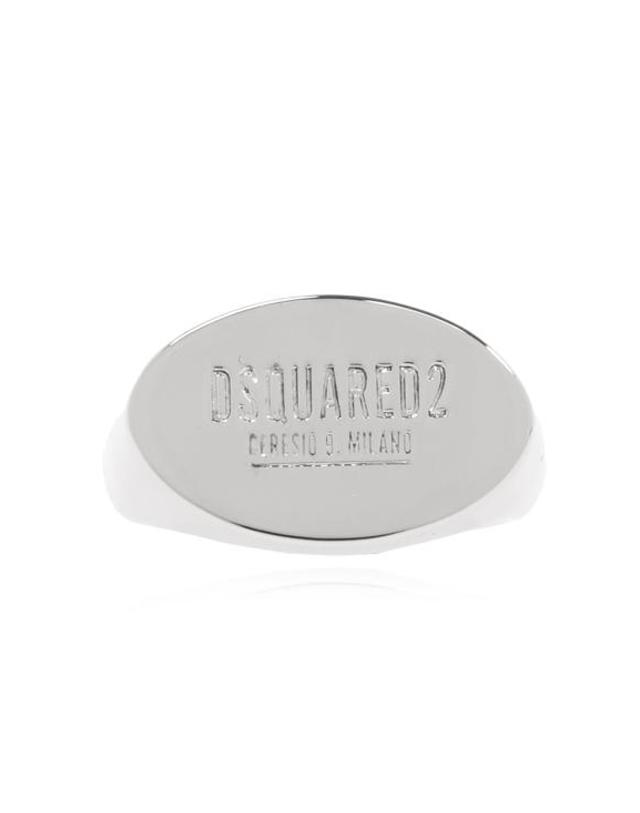 디스퀘어드2 [해외직구] 25SS 디스퀘어드2 반지 RIM005637200001F124 SILVER 착용컷