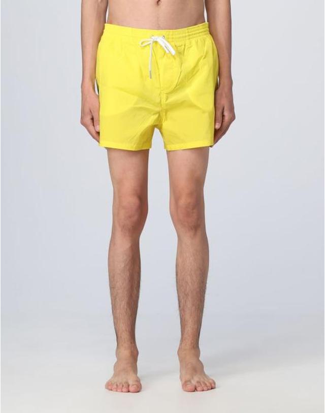디스퀘어드2 [해외직구] 25SS 디스퀘어드2 비치웨어 D7B644550720 YELLOW 착용컷
