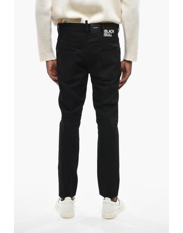 디스퀘어드2 [해외직구] 디스퀘어드2 블랙 불 스케이터 스키니 진 S74LB1427S30564900 Black 착용컷
