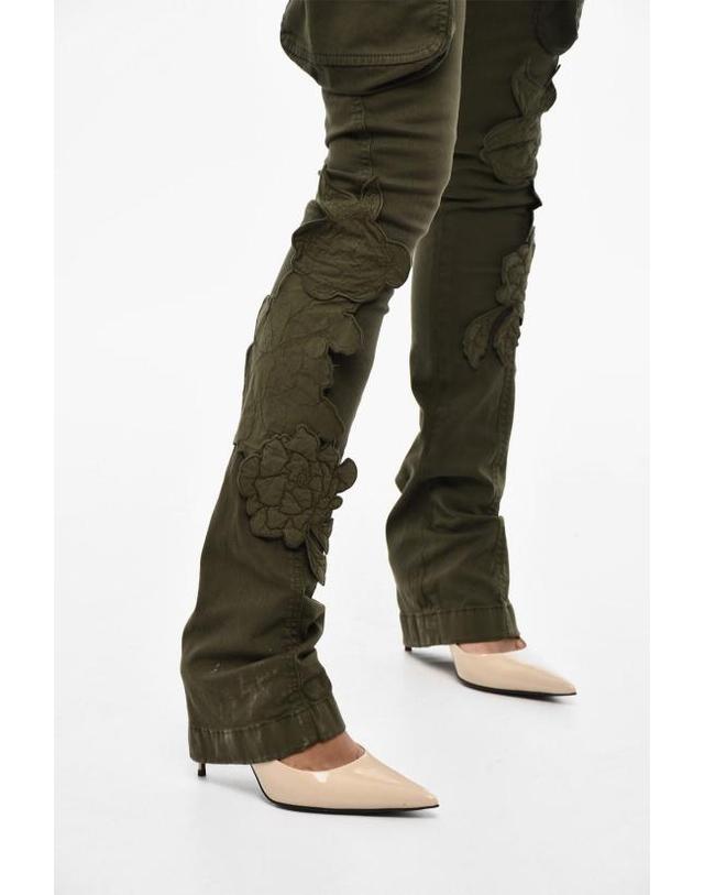 디스퀘어드2 [해외직구] 디스퀘어드2 스트레이트 팬츠 S72KA1239 D35013 695 Military Green 착용컷